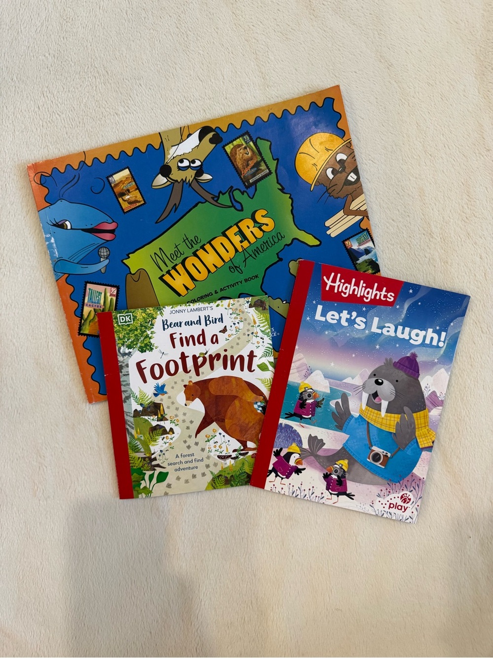 Bundle of Kids Coloring/Activity Books